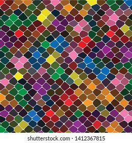 color abstract  peebles.  vector pattern. geometric design. polygonal style. 