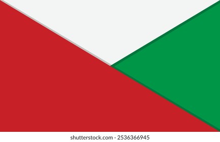 Color abstract presentation background with wave stripe lines. Shapes paper mail.