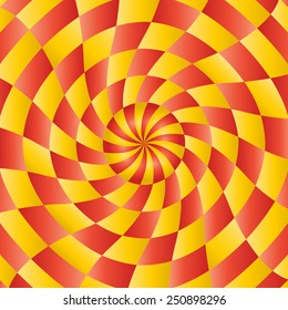 Color abstract radial background vector