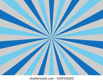 Color abstract ray star burst background pattern design . Vector illustration