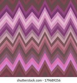 Color Abstract Retro Vector Striped Background, Fashion Zigzag Seamless Patterns of Colored Stripes
