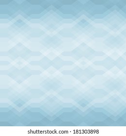 Color Abstract Retro Vector Striped Background, Fashion Zigzag Seamless Pattern of Blue Stripes