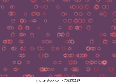 Color abstract star pattern generative art background. Vector illustration graphic.