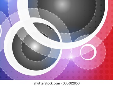 Color abstract technology background