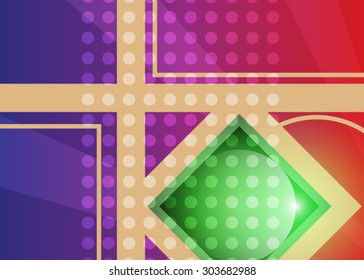Color abstract technology background