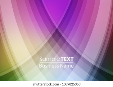 Color abstract template for card or banner. Metal Background with waves and reflections. Business background, silver, illustration. Illustration of abstract background with a metallic element