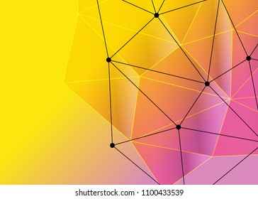 Color abstract template for card or banner. Metal Background with waves and reflections. Business background, silver, illustration. Illustration of abstract background with a metallic element