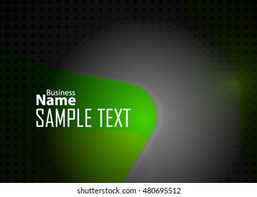 Color abstract template for card or banner. Metal Background with waves and reflections. Business background, silver, illustration. Illustration of abstract background with a metallic element