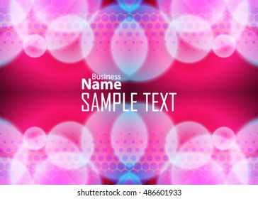 Color abstract template for card or banner. Metal Background with waves and reflections.