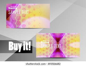Color abstract template for card or banner. Metal Background with waves and reflections.