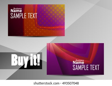 Color abstract template for card or banner. Metal Background with waves and reflections.