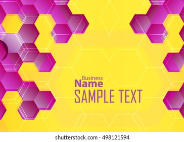 Color abstract template for card or banner. Metal Background with waves and reflections.