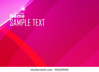 Color abstract template for card or banner. Metal Background with waves and reflections