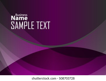 Color abstract template for card or banner. Metal Background with waves and reflections