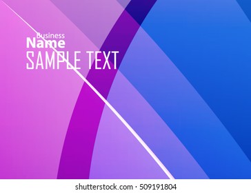Color abstract template for card or banner. Metal Background with waves and reflections
