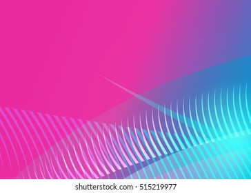 Color abstract template for card or banner. Metal Background with waves and reflections. Business background, silver, illustration. Illustration of abstract background with a metallic element