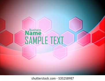 Color abstract template for card or banner. Metal Background with waves and reflections. Business background. Illustration of abstract background with a metallic element