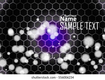 Color abstract template for card or banner. Metal Background with waves and reflections. Business background, silver, illustration. Illustration of abstract background with a metallic element