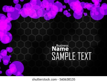 Color abstract template for card or banner. Metal Background with waves and reflections. Business background, silver, illustration. Illustration of abstract background with a metallic element