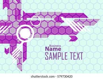Color abstract template for card or banner. Metal Background with waves and reflections. Business background, silver, illustration. Illustration of abstract background with a metallic element