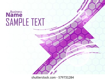 Color abstract template for card or banner. Metal Background with waves and reflections. Business background, silver, illustration. Illustration of abstract background with a metallic element