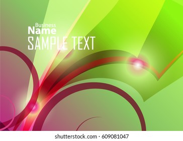 Color abstract template for card or banner. Metal Background with waves and reflections. Business background, silver, illustration. Illustration of abstract background with a metallic element
