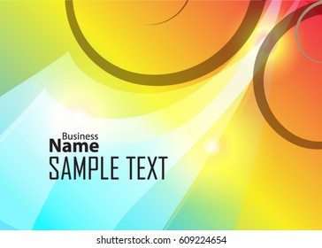 Color abstract template for card or banner. Metal Background with waves and reflections. Business background, silver, illustration. Illustration of abstract background with a metallic element