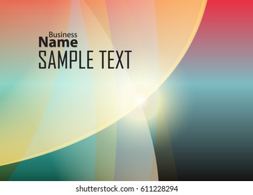 Color abstract template for card or banner. Metal Background with waves and reflections. Business background, silver, illustration. Illustration of abstract background with a metallic element