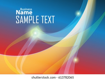 Color abstract template for card or banner. Metal Background with waves and reflections. Business background, silver, illustration. Illustration of abstract background with a metallic element