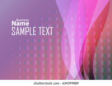 Color abstract template for card or banner. Metal Background with waves and reflections. Business background, silver, illustration. Illustration of abstract background with a metallic element