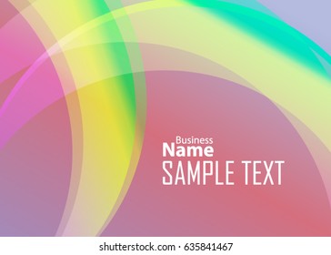 Color abstract template for card or banner. Metal Background with waves and reflections. Business background, silver, illustration. Illustration of abstract background with a metallic element