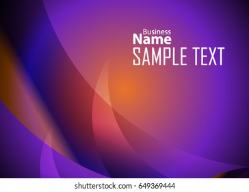 Color abstract template for card or banner. Metal Background with waves and reflections. Business background, silver, illustration. Illustration of abstract background with a metallic element