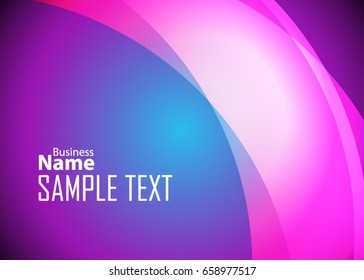 Color abstract template for card or banner. Metal Background with waves and reflections. Business background, silver, illustration. Illustration of abstract background with a metallic element