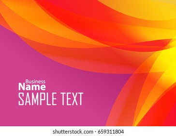 Color abstract template for card or banner. Metal Background with waves and reflections. Business background, silver, illustration. Illustration of abstract background with a metallic element