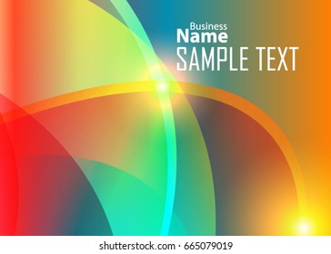 Color abstract template for card or banner. Metal Background with waves and reflections. Business background, silver, illustration. Illustration of abstract background with a metallic element