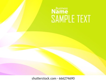 Color abstract template for card or banner. Metal Background with waves and reflections. Business background, silver, illustration. Illustration of abstract background with a metallic element