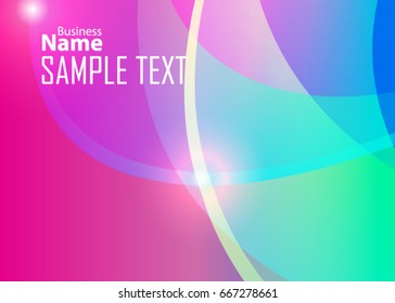 Color abstract template for card or banner. Metal Background with waves and reflections. Business background, silver, illustration. Illustration of abstract background with a metallic element