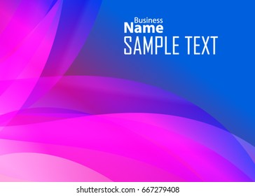 Color abstract template for card or banner. Metal Background with waves and reflections. Business background, silver, illustration. Illustration of abstract background with a metallic element
