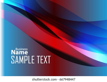 Color abstract template for card or banner. Metal Background with waves and reflections. Business background, silver, illustration. Illustration of abstract background with a metallic element