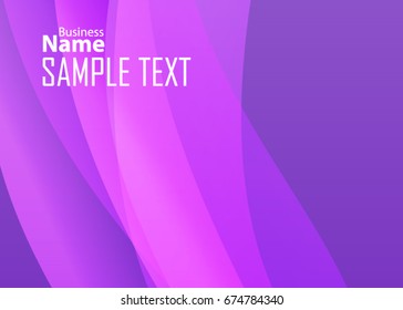 Color abstract template for card or banner. Metal Background with waves and reflections. Business background, silver, illustration. Illustration of abstract background with a metallic element
