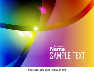 Color abstract template for card or banner. Metal Background with waves and reflections. Business background, silver, illustration. Illustration of abstract background with a metallic element