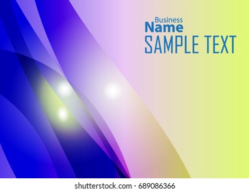 Color abstract template for card or banner. Metal Background with waves and reflections. Business background, silver, illustration. Illustration of abstract background with a metallic element