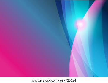 Color abstract template for card or banner. Metal Background with waves and reflections. Business background, silver, illustration. Illustration of abstract background with a metallic element