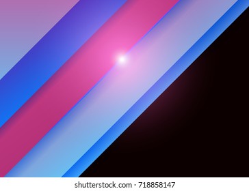 Color abstract template for card or banner. Metal Background with waves and reflections. Business background, silver, illustration. Illustration of abstract background with a metallic element