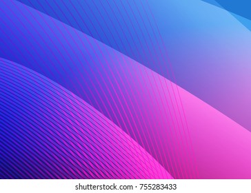 Color abstract template for card or banner. Metal Background with waves and reflections. Business background, silver, illustration. Illustration of abstract background with a metallic element