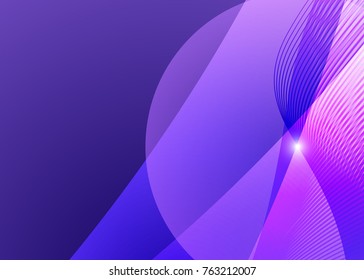 Color abstract template for card or banner. Metal Background with waves and reflections. Business background, silver, illustration. Illustration of abstract background with a metallic element