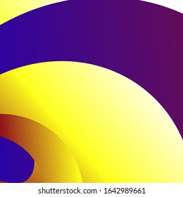 Color abstract template for a map or banner. gradient background with waves and reflections. Illustration of warm hues in geometric shapes.