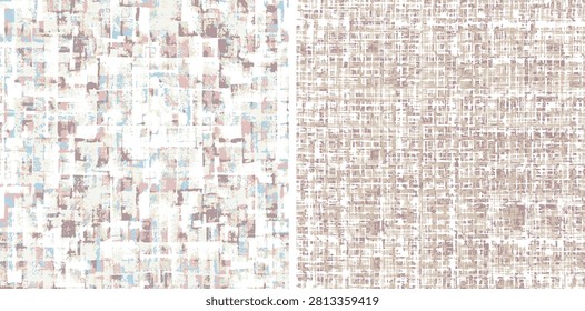 Color Abstract Texture Brush Mosaic Matte Vector Background