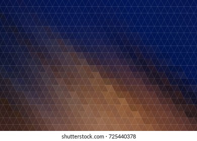 Color abstract triangle strip geometric pattern generative art background. Vector illustration graphic.