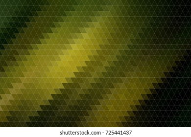 Color abstract triangle strip geometric pattern generative art background. Vector illustration graphic.